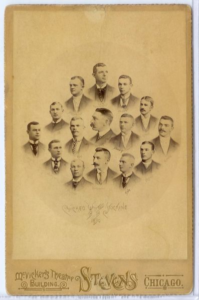 1890 Stevens of Chicago Team Composite